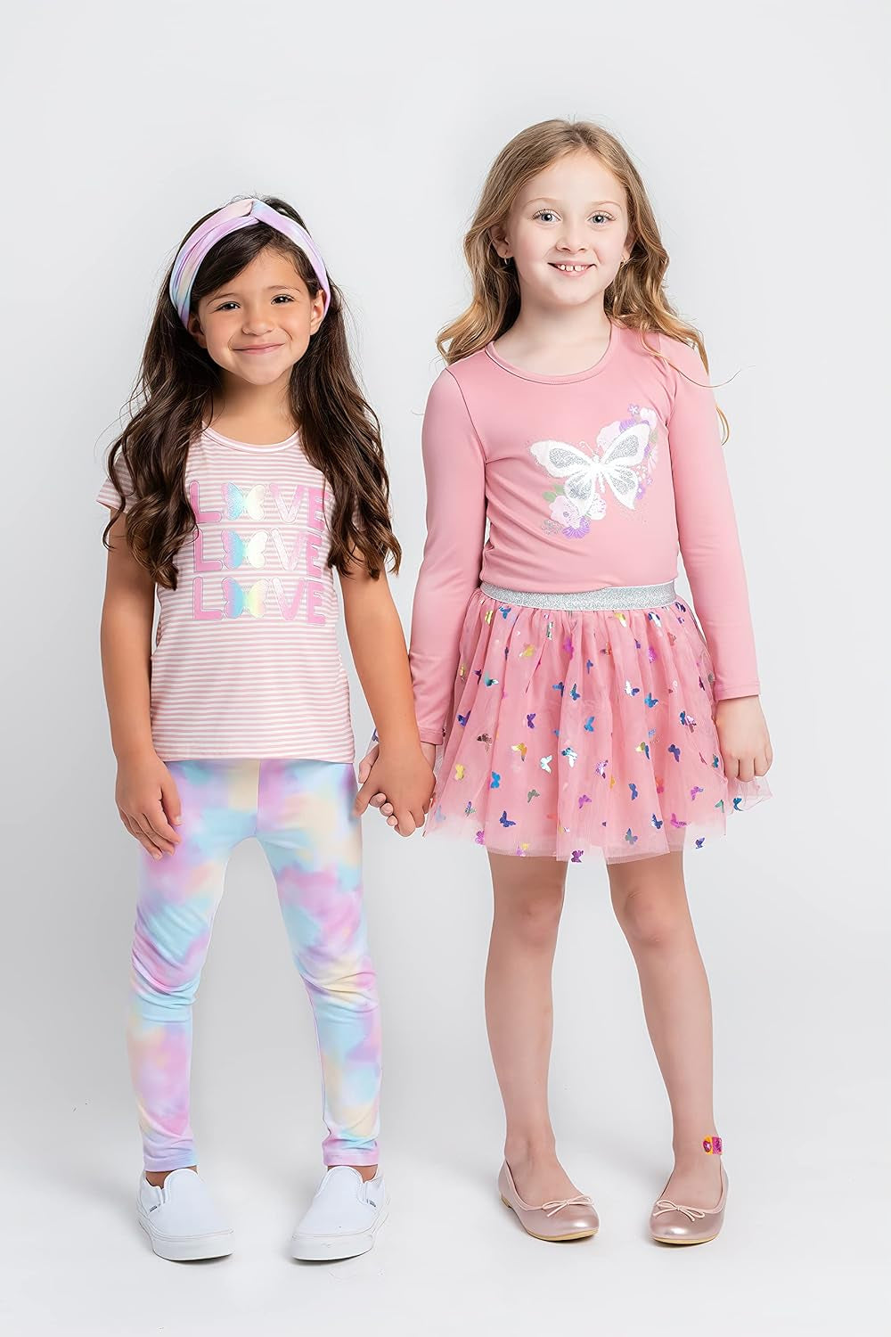 Girls Kids Clothing and Accessory Set- 5Pc Mix and Match Sets
