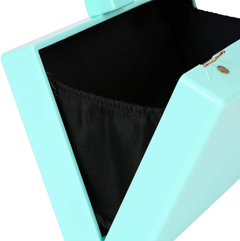 Women Evening Clutch Bag, Acrylic Square Box Shoulder Handbags for Wedding Party Tote Purse